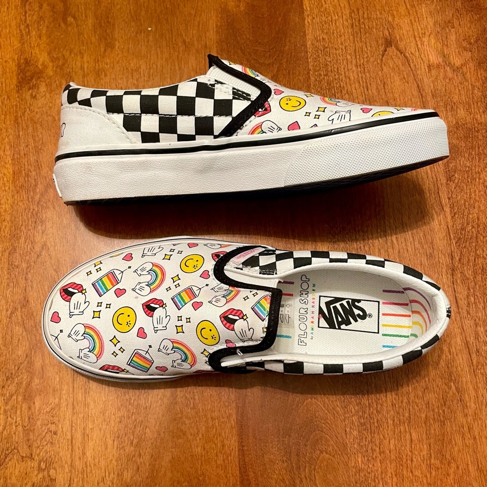 Vans brand new kids size 2.5 slip-ons